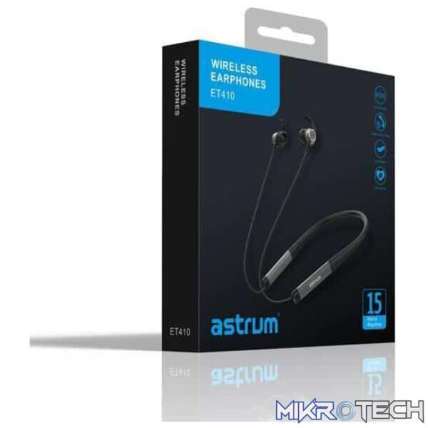 Wireless Magnetic Neckband Sports Earphones - ET410 - Image 3